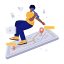 پیش‌نمایش فایل boy-looking-for-nearest-hospital-location-app-5589883 از پک پزشکی آنلاین