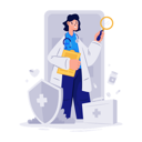 پیش‌نمایش فایل doctor-healthcare-app-5589869 از پک مراقبت‌های پزشکی