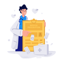 پیش‌نمایش فایل doctor-holding-prescription-5589873 از پک مراقبت‌های پزشکی