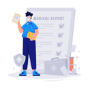 پیش‌نمایش فایل medical-checkup-report-5589866 از پک مراقبت‌های پزشکی