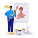 پیش‌نمایش فایل art-class-5649076 از پک آموزش مدرسه‌ای