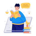 پیش‌نمایش فایل online-learning-5649081 از پک آموزش مدرسه‌ای