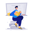 پیش‌نمایش فایل reading-class-5649074 از پک آموزش مدرسه‌ای