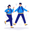 پیش‌نمایش فایل school-friendship-5649086 از پک آموزش مدرسه‌ای