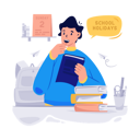 پیش‌نمایش فایل school-holidays-5649083 از پک آموزش مدرسه‌ای