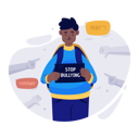 پیش‌نمایش فایل stop-bullying-5649092 از پک آموزش مدرسه‌ای