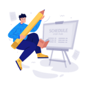 پیش‌نمایش فایل boy-making-study-schedule-5651148 از پک آموزش الکترونیک و دوره‌ها