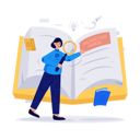 پیش‌نمایش فایل female-student-reading-instruction-manual-5651139 از پک آموزش الکترونیک و دوره‌ها