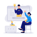 پیش‌نمایش فایل girl-joining-educational-webinar-5651137 از پک آموزش الکترونیک و دوره‌ها