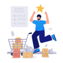 پیش‌نمایش فایل get-star-for-rewards-program-5705830 از پک خرید و بازاریابی