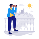 پیش‌نمایش فایل man-with-binoculars-in-sunny-day-5705945 از پک فصل‌ها و آب‌وهوا