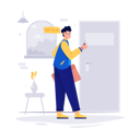 پیش‌نمایش فایل man-ready-to-work-5705893 از پک فعالیت‌های روزمره