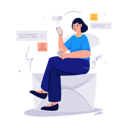 پیش‌نمایش فایل woman-checking-email-on-mobile-5705899 از پک فعالیت‌های روزمره