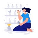 پیش‌نمایش فایل woman-watering-plants-5705897 از پک فعالیت‌های روزمره