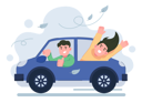 پیش‌نمایش فایل couple-riding-electric-car-5776867 از پک خودروی برقی