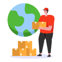 پیش‌نمایش فایل global-shipment-service-5796104 از پک خرید حضوری و خرده‌فروشی