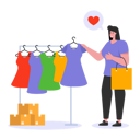 پیش‌نمایش فایل woman-for-clothes-5796106 از پک خرید حضوری و خرده‌فروشی