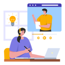 پیش‌نمایش فایل girl-attending-online-class-5796183 از پک خودآموزی