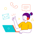 پیش‌نمایش فایل 24-hour-support-5795985 از پک فرآیند خوش‌آمدگویی