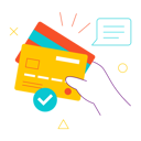 پیش‌نمایش فایل card-payment-5796002 از پک فرآیند خوش‌آمدگویی