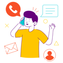 پیش‌نمایش فایل contact-us-5795988 از پک فرآیند خوش‌آمدگویی