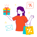 پیش‌نمایش فایل shopping-discount-5795992 از پک فرآیند خوش‌آمدگویی