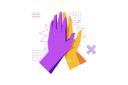 پیش‌نمایش فایل high-five-6003612 از پک کار اداری