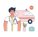 پیش‌نمایش فایل emergency-medical-support-5854372 از پک پزشکی و مراقبت‌های بهداشتی