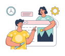 پیش‌نمایش فایل business-people-working-on-project-management-5854385 از پک بهره‌وری و کار