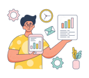 پیش‌نمایش فایل man-doing-business-analysis-5854380 از پک بهره‌وری و کار