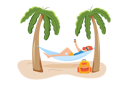 پیش‌نمایش فایل girl-enjoying-beach-while-sleeping-on-hammock-6210281 از پک سفر