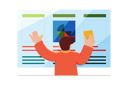 پیش‌نمایش فایل man-doing-project-management-6210167 از پک کسب و کار