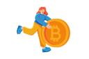 پیش‌نمایش فایل woman-with-bitcoin-investment-6210161 از پک کسب و کار