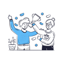 پیش‌نمایش فایل business-team-celebrating-success-6263575 از پک استارتاپ