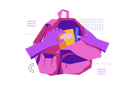 پیش‌نمایش فایل packing-school-bag-6259341 از پک کالج