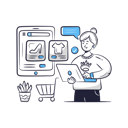 پیش‌نمایش فایل e-commerce-application-6263510 از پک فروش اینترنتی