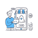 پیش‌نمایش فایل e-commerce-discount-6263501 از پک فروش اینترنتی