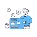 پیش‌نمایش فایل man-holding-credit-card-6263523 از پک امور مالی
