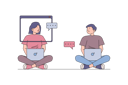 پیش‌نمایش فایل online-meeting-6276009 از پک فعالیت آنلاین