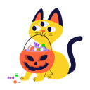 پیش‌نمایش فایل 3-eyed-cat-6372727 از پک هالووین
