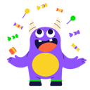 پیش‌نمایش فایل happy-monster-6372741 از پک هالووین