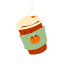 پیش‌نمایش فایل latte-6889808 از پک روز شکرگزاری