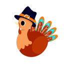 پیش‌نمایش فایل thanksgiving-turkey-6889813 از پک روز شکرگزاری