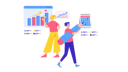 پیش‌نمایش فایل work-on-different-tasks-9184022 از پک کار تیمی