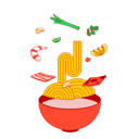 پیش‌نمایش فایل noodle-on-the-air-9273939 از پک غذا