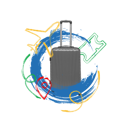 پیش‌نمایش فایل travelling-concept-with-luggage-flight-ticket-and-holiday-location-1876598 از پک عکس