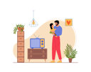 پیش‌نمایش فایل father-playing-with-his-daughter-at-home-2529308 از پک تم هندی