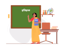 پیش‌نمایش فایل lady-teacher-teaching-in-class-2557100 از پک تم هندی