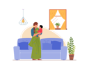 پیش‌نمایش فایل mother-playing-with-her-son-in-the-home-2529317 از پک تم هندی