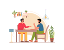 پیش‌نمایش فایل man-discussing-personal-life-with-friend-2529187 از پک تم هندی